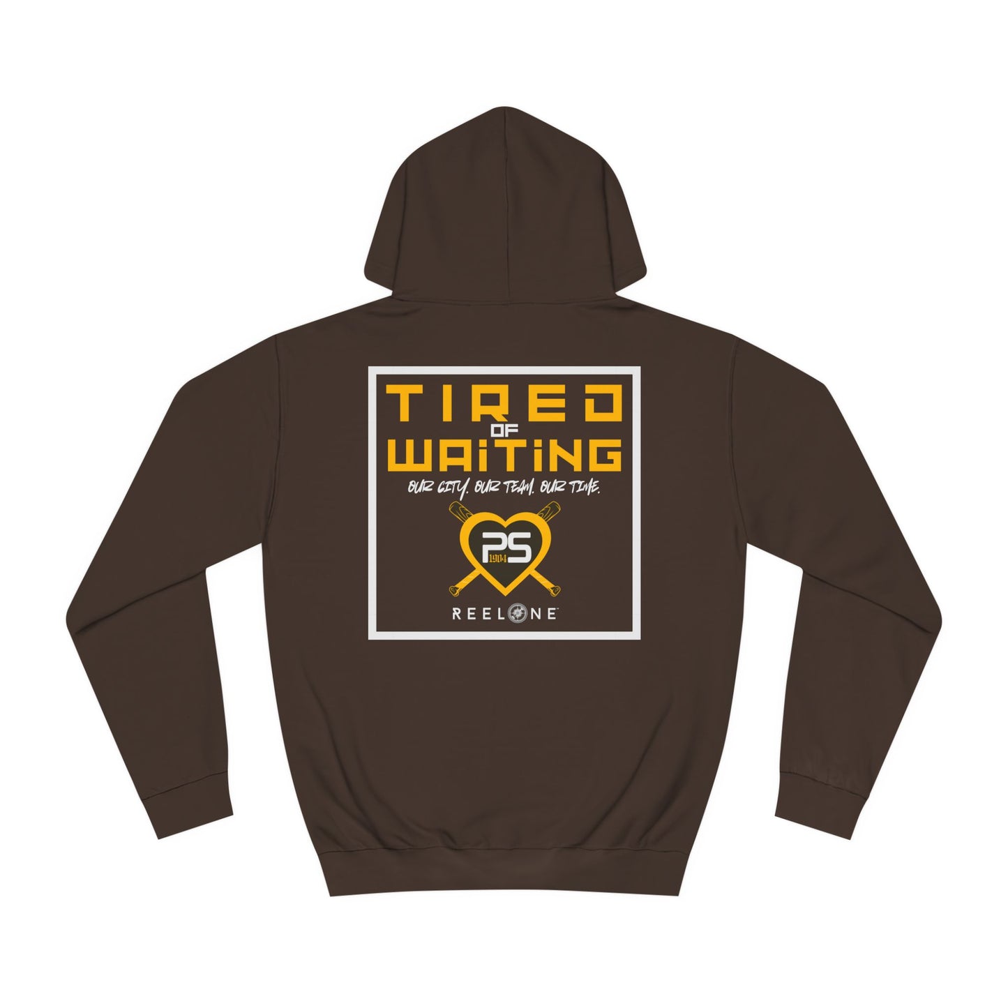 Tired of Waiting by Reel One Hoodie