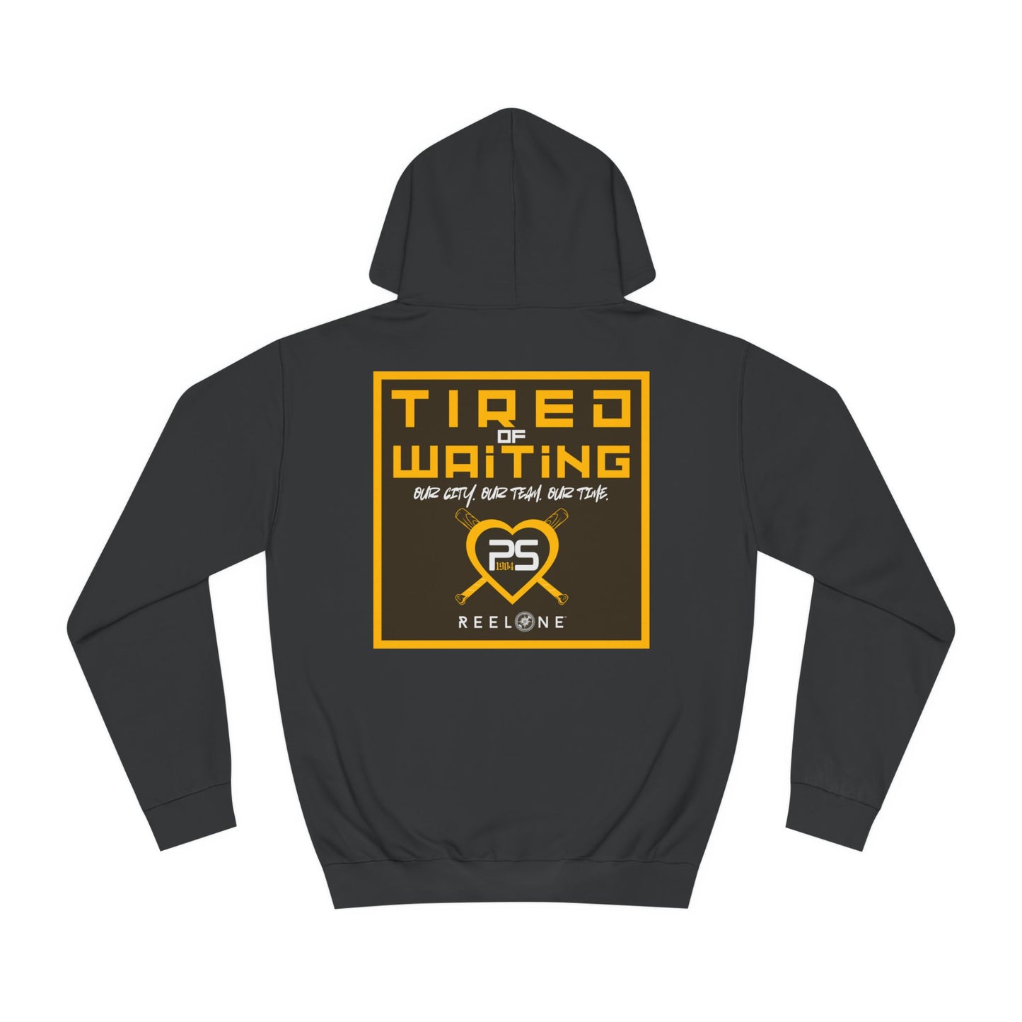 Tired of Waiting by Reel One Hoodie